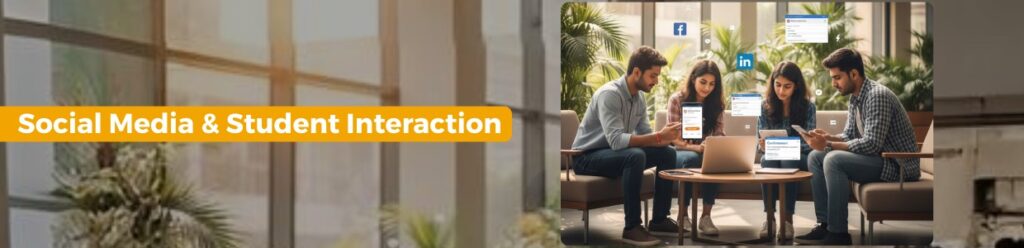 Social media engagement and student interaction for institutes by Ace360degree