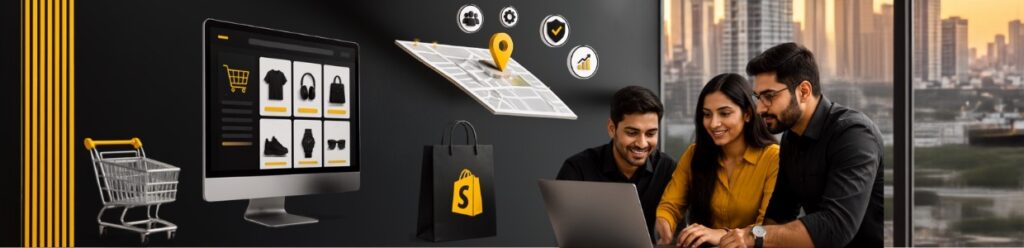 Wordpress ecommerce solutions with online store interface, location-based commerce, digital marketing analytics, team collaboration, and omnichannel business growth strategy | Ace360 Degree