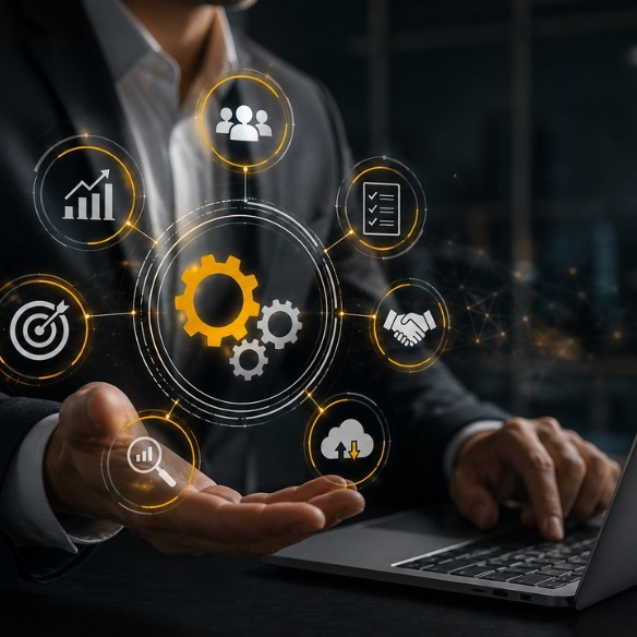 Business management and CRM ERP solutions with digital workflow, analytics, automation, and team management | Ace360 Degree